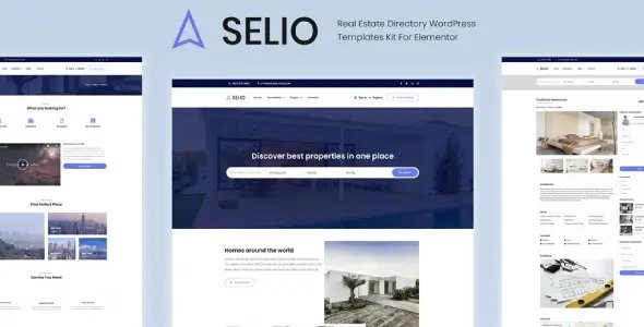 Selio – Real Estate Directory Template Kit