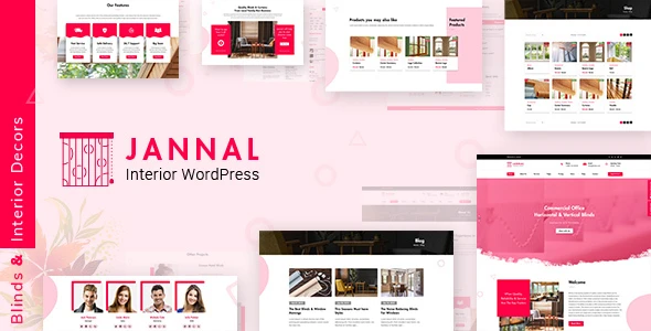 Jannal – Curtains & Doors WordPress Theme